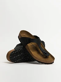 MENS BIRKENSTOCK GIZEH BF REGULAR SANDALS - BLACK