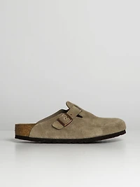 MENS BIRKENSTOCK BOSTON CLOG - TAUPE