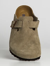 MENS BIRKENSTOCK BOSTON CLOG - TAUPE
