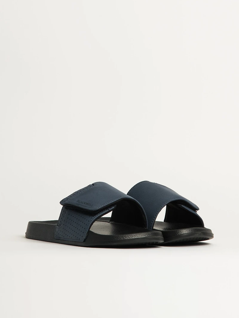 MENS BLACKWELL BEAU ADJUSTABLE SLIDE - NAVY