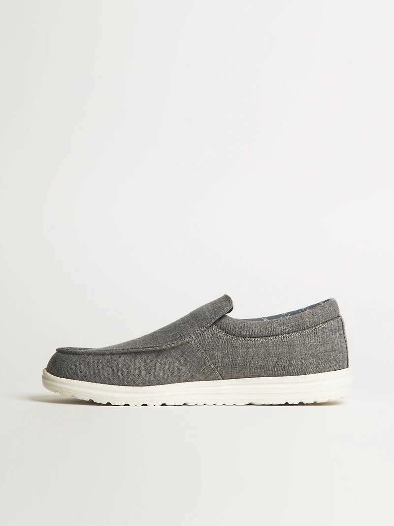 MENS BLACKWELL WALKER SLIP-ONS - GREY