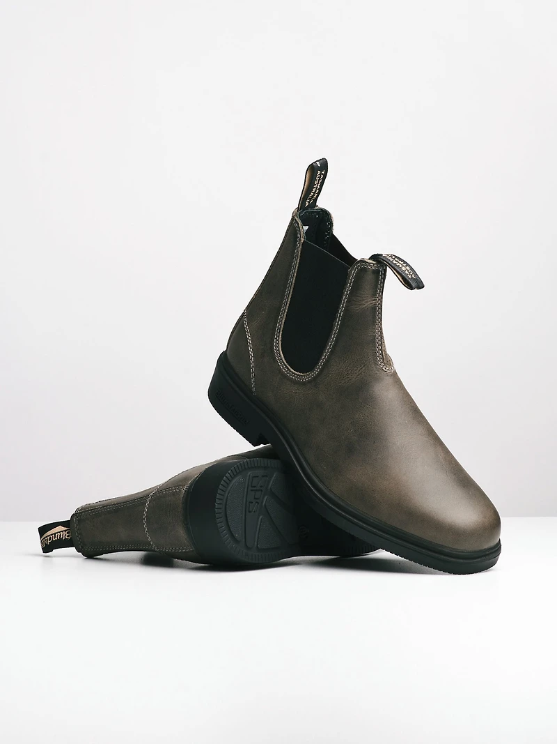 MENS BLUNDSTONE DRESS STEEL GREY BOOT