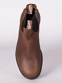 MENS BLUNDSTONE THE LEATHER LINED - PEBBLE BRN