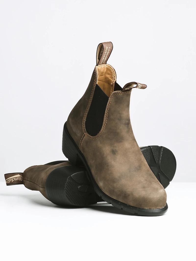 WOMENS BLUNDSTONE SERIES HEEL RUSTIC BROWN