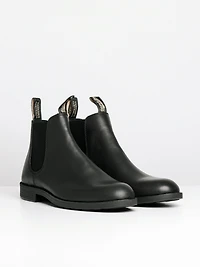 MENS BLUNDSTONE DRESS ANKLE BOOT - BLACK/NOIR