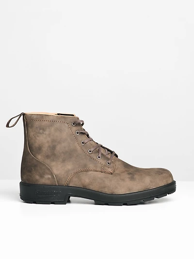 MENS BLUNDSTONE ORIG LTHR LINED LACE UP - BRN