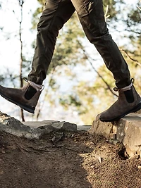 MENS BLUNDSTONE NEW ACTIVE - RUSTIC BROWN
