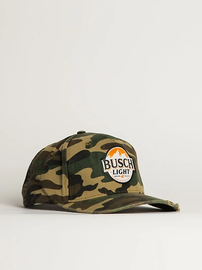 BUSCH CAMO SNAP HAT