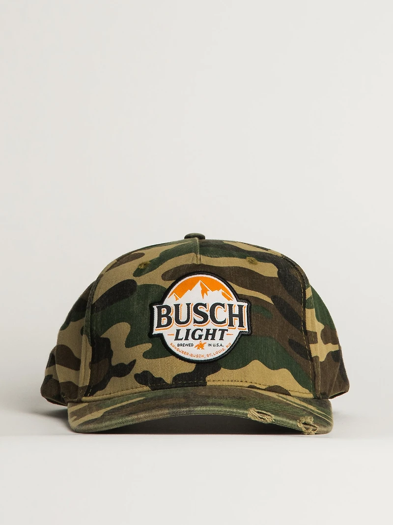 BUSCH CAMO SNAP HAT