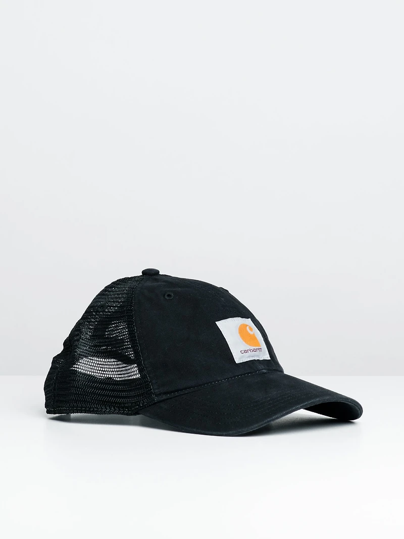CARHARTT ODESSA MESH TRUCKER HAT - BLACK - CLEARANCE