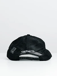 CARHARTT ODESSA MESH TRUCKER HAT - BLACK - CLEARANCE