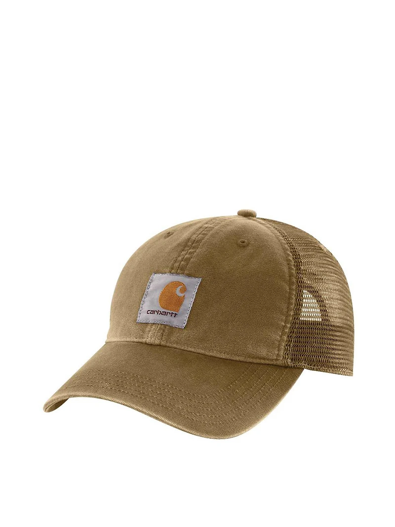 CARHARTT ODESSA MESH TRUCKER HAT - KHAKI - CLEARANCE