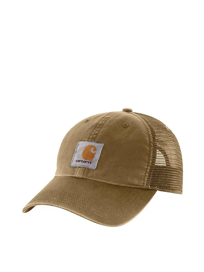 CARHARTT ODESSA MESH TRUCKER HAT - KHAKI - CLEARANCE