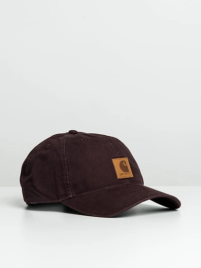CARHARTT ODESSA CANVAS CAP - BLACKBERRY - CLEARANCE