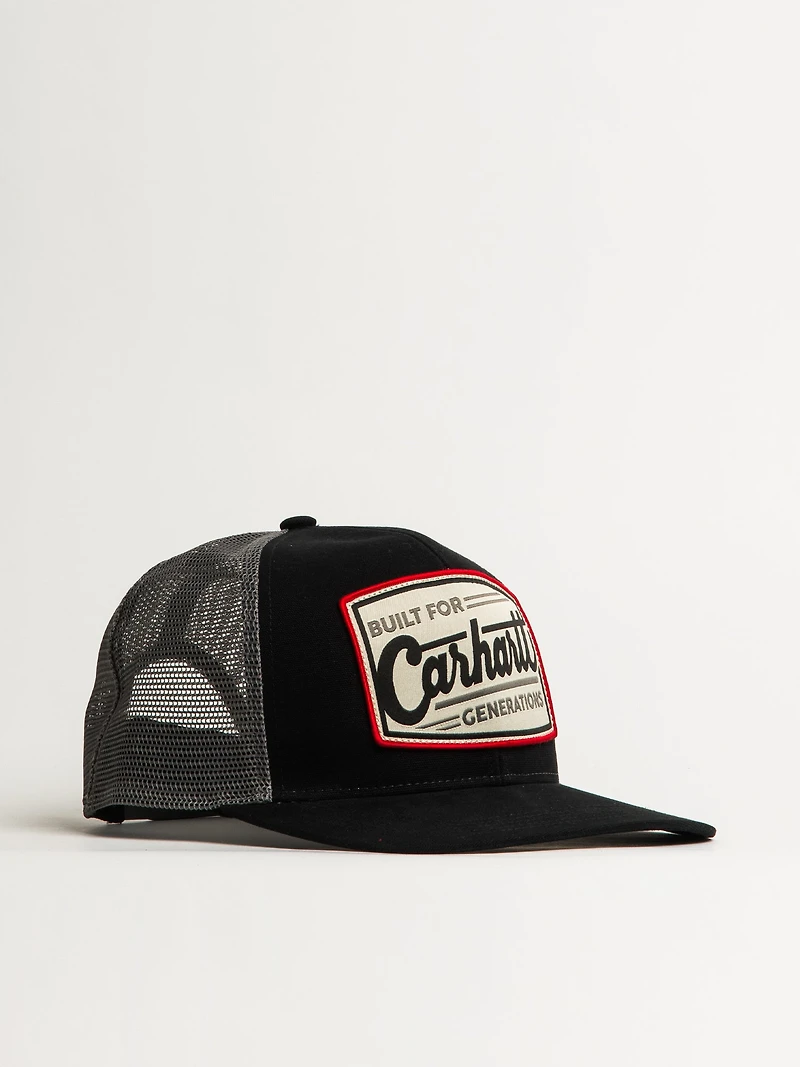 CARHARTT CANVAS MESH BACK BUILT PATCH CAP