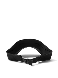 CHAMPION SMALL LOGO VISOR HAT - BLACK - CLEARANCE