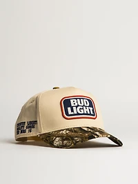 COUNTRY LIBERTY CAMO BUDLIGHT HAT