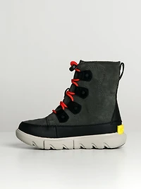 KIDS SOREL EXPLORER LACE WATER PROOF YOUTH - CLEARANCE