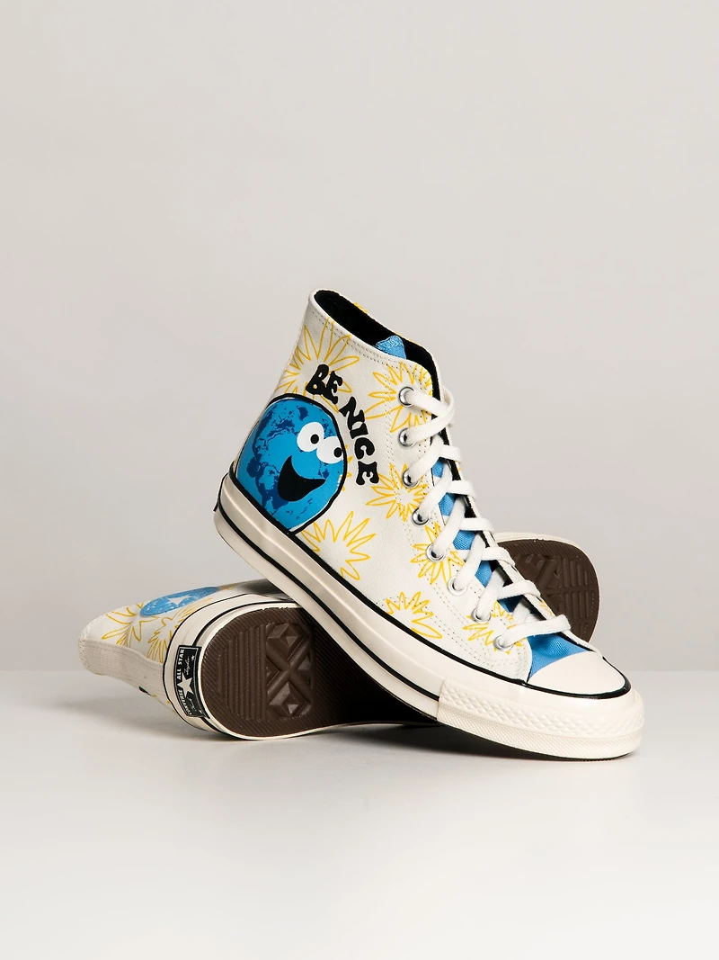MENS CONVERSE CHUCK 70 BE NICE FLORAL HI SNEAKER - CLEARANCE