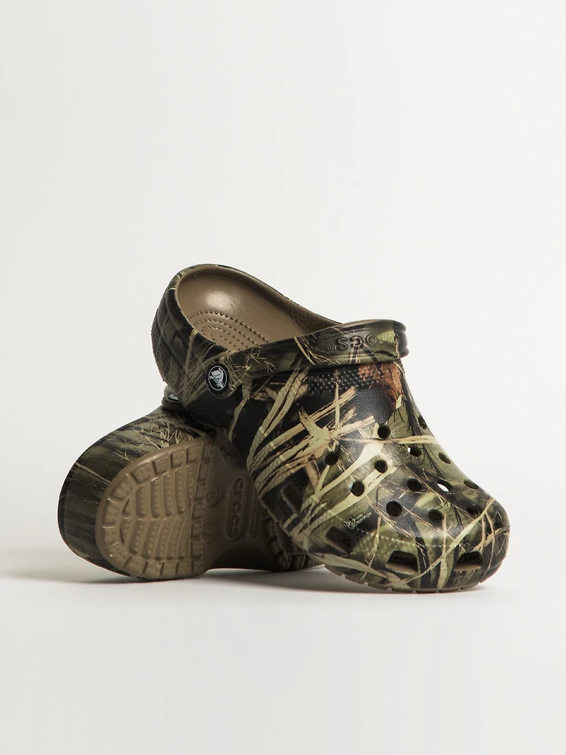 MENS CROCS CLASSIC GRAPHICS CLOGS - REALTREE