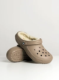 MENS CROCS CLASSIC LINED CLOG - MUSHROOM