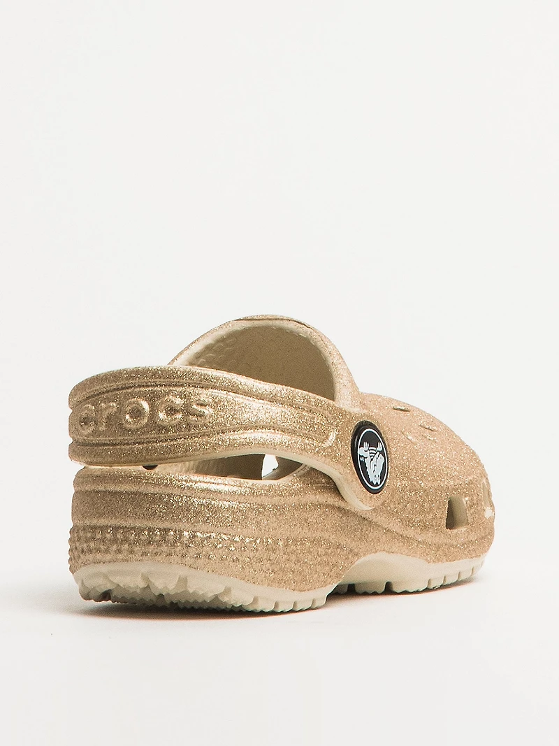 KIDS CROCS CLASSIC TODDLER GLITTER CLOG - CLEARANCE
