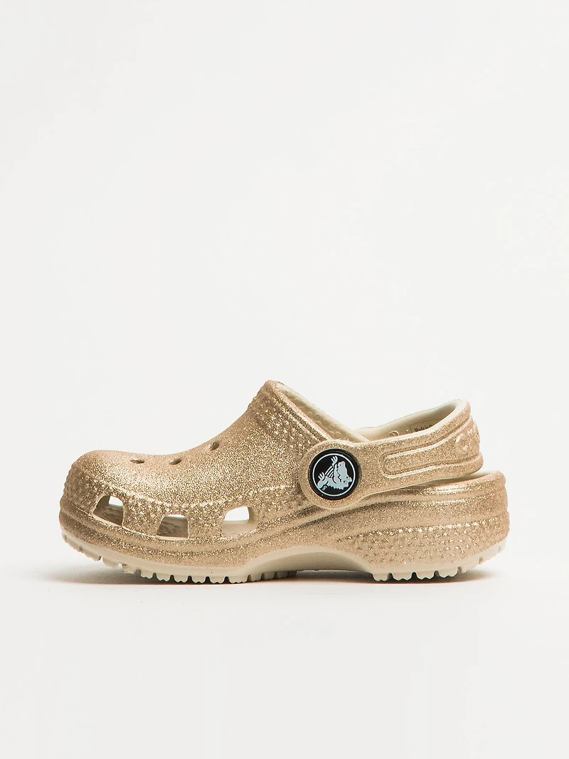 KIDS CROCS CLASSIC TODDLER GLITTER CLOG - CLEARANCE