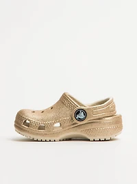 KIDS CROCS CLASSIC TODDLER GLITTER CLOG - CLEARANCE