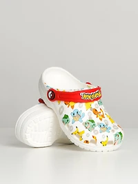 CROCS KIDS CLASSIC POKEMON CLOG - WHITE
