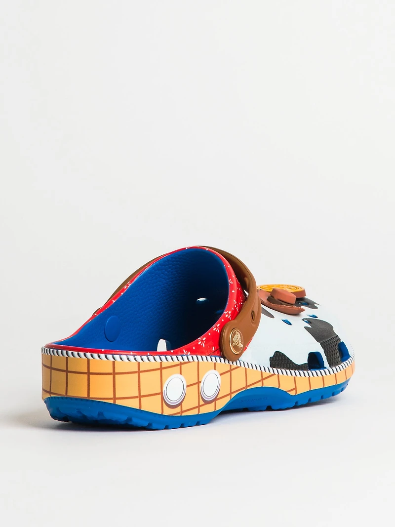 MENS CROCS TOY STORY WOODY CLASSIC CLOG - CLEARANCE