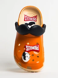 MENS CROCS PRINGLES CLASSIC CLOG - ORANGE/RED CLEARANCE