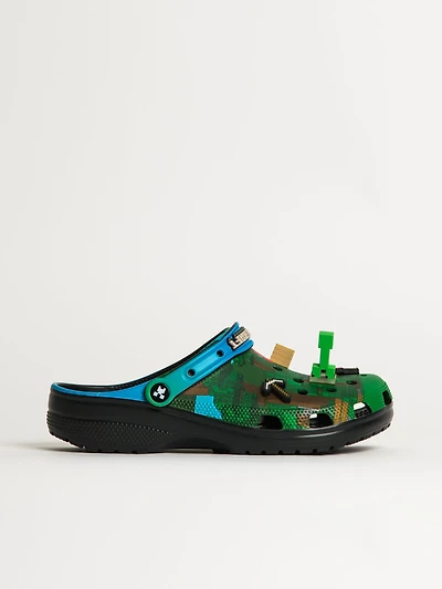 MENS CROCS CLASSIC CLOG - MINECRAFT