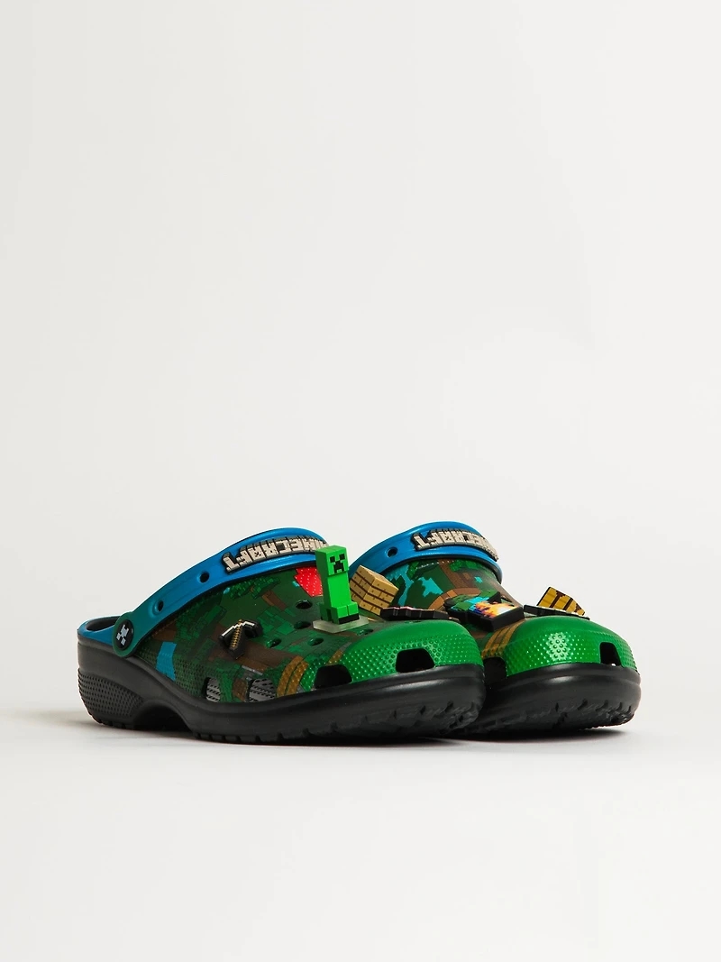MENS CROCS CLASSIC CLOG - MINECRAFT