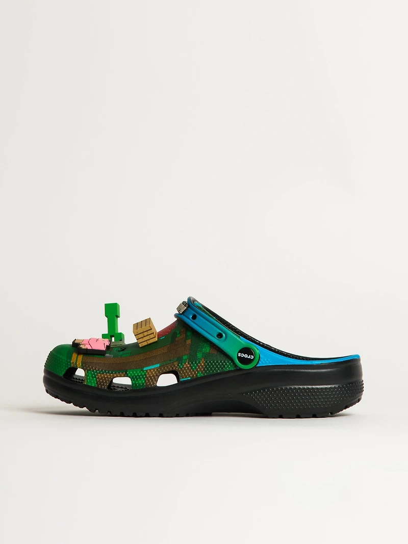 MENS CROCS CLASSIC CLOG - MINECRAFT