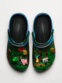 MENS CROCS CLASSIC CLOG - MINECRAFT