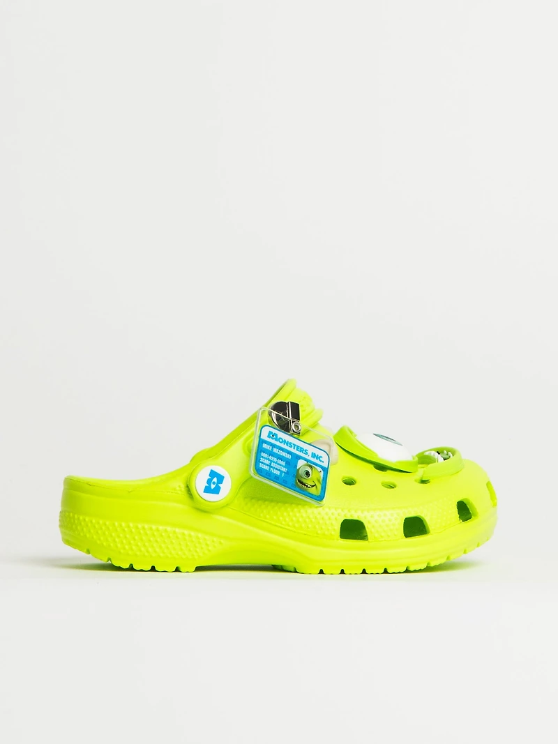 KIDS CROCS MONSTERS INC MIKE CLASSIC CLOG - LIME GREEN