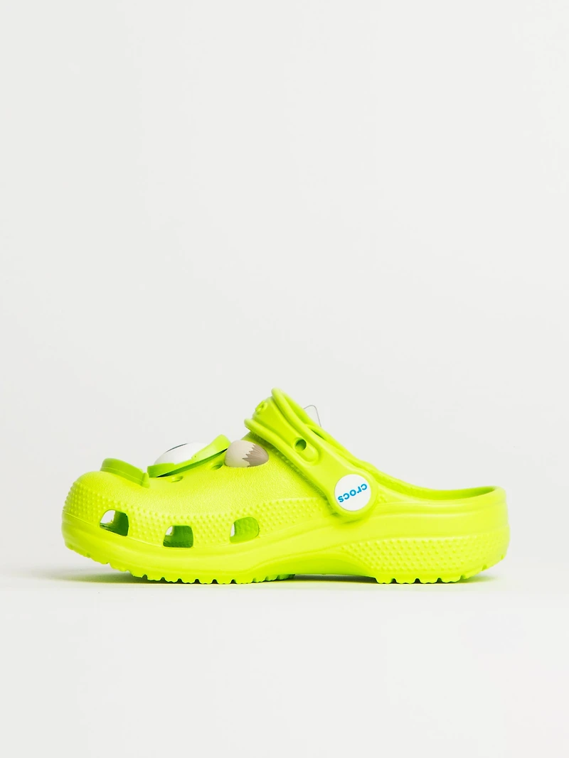 KIDS CROCS MONSTERS INC MIKE CLASSIC CLOG - LIME GREEN