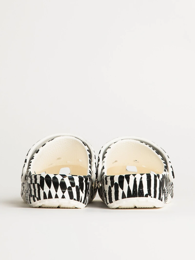 KIDS CROCS CLASSIC WARPED CHECKER CLOG