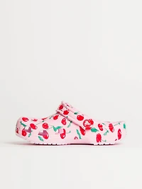 KIDS CROCS FRESH FRUITS CLASSIC CLOG - ROSE