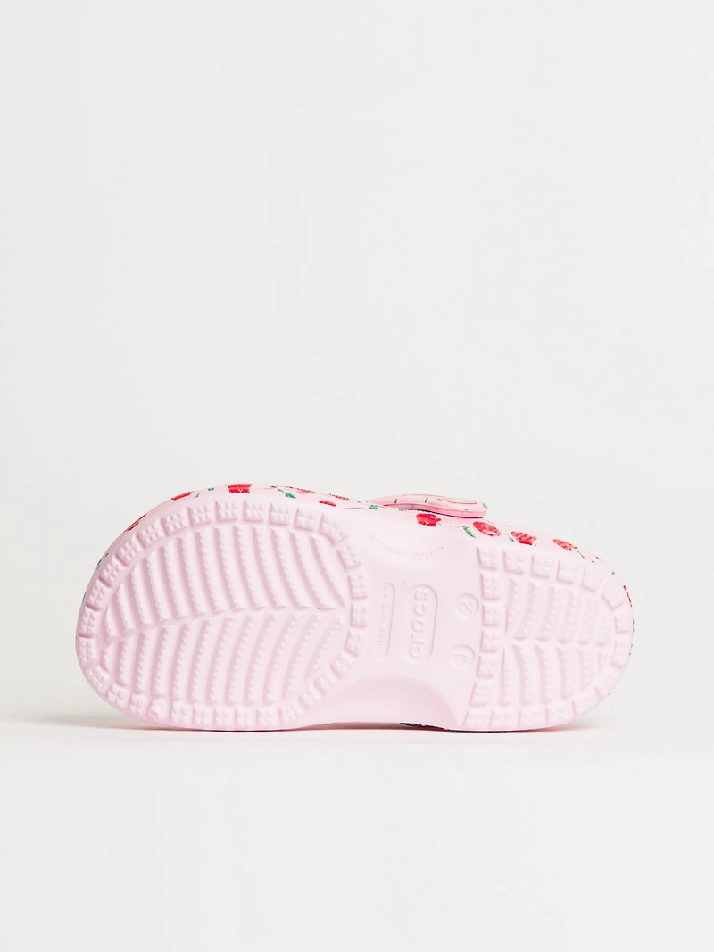 KIDS CROCS FRESH FRUITS CLASSIC CLOG - ROSE