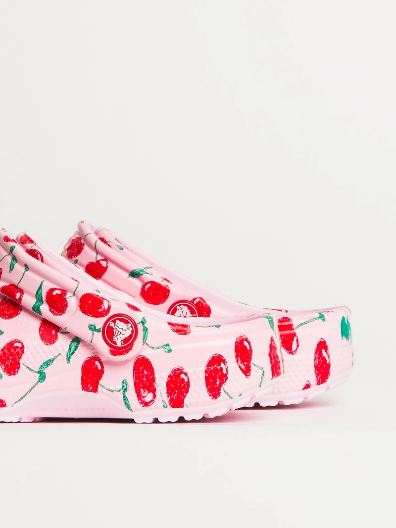 KIDS CROCS FRESH FRUITS CLASSIC CLOG - ROSE