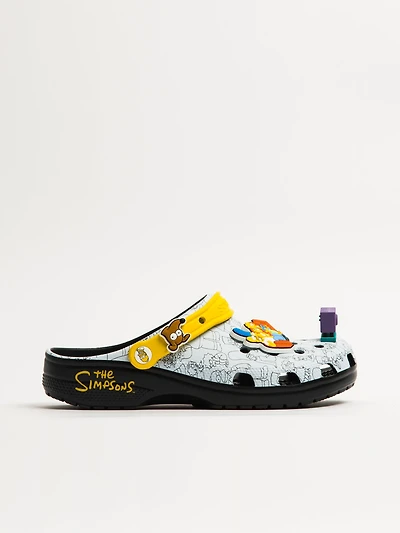 MENS CROCS THE SIMPSONS CLASSIC CLOG