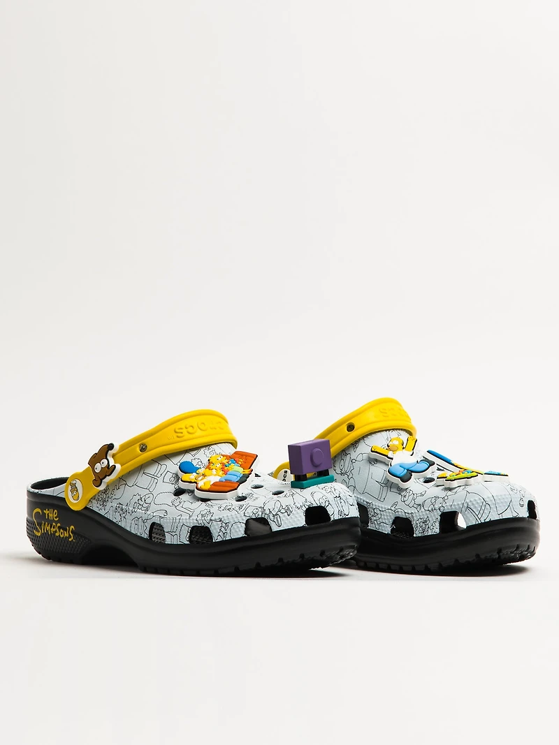 MENS CROCS THE SIMPSONS CLASSIC CLOG