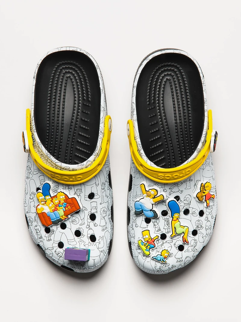 MENS CROCS THE SIMPSONS CLASSIC CLOG