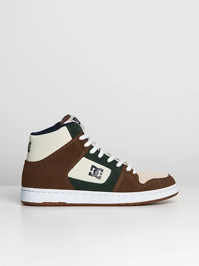 MENS DC SHOES MANTECA 4 HI SUEDE - CLEARANCE