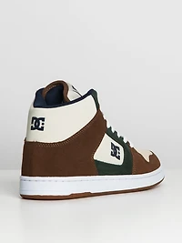 MENS DC SHOES MANTECA 4 HI SUEDE - CLEARANCE
