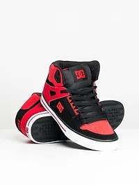 MENS DC SHOES PURE HIGH TOP SNEAKER - CLEARANCE
