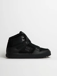 MENS DC SHOES PURE HIGH TOP WC BOOT - CLEARANCE