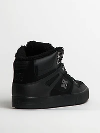 MENS DC SHOES PURE HIGH TOP WC BOOT - CLEARANCE