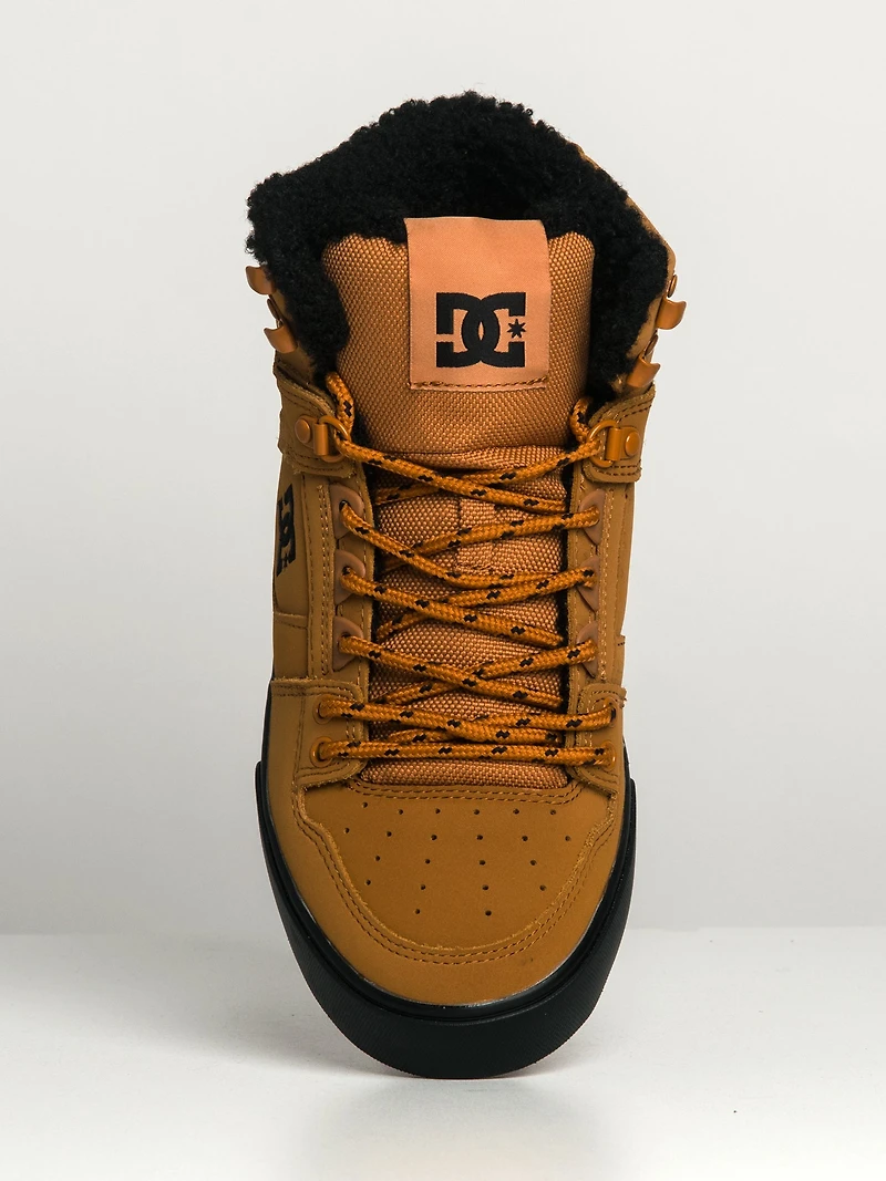 MENS DC SHOES PURE WINTERIZED HIGH-TOP BOOT - CLEARANCE